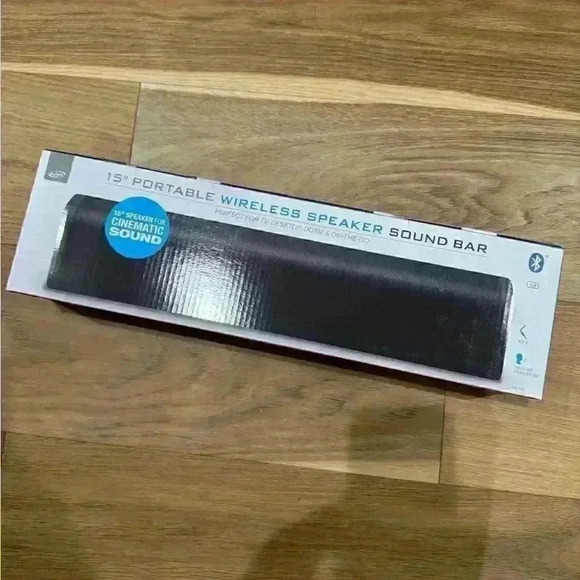 NIB iLive 15 Inch Portable Wireless Speaker Sound Bar & mic Rechargeable Battery - Picture 11 of 12